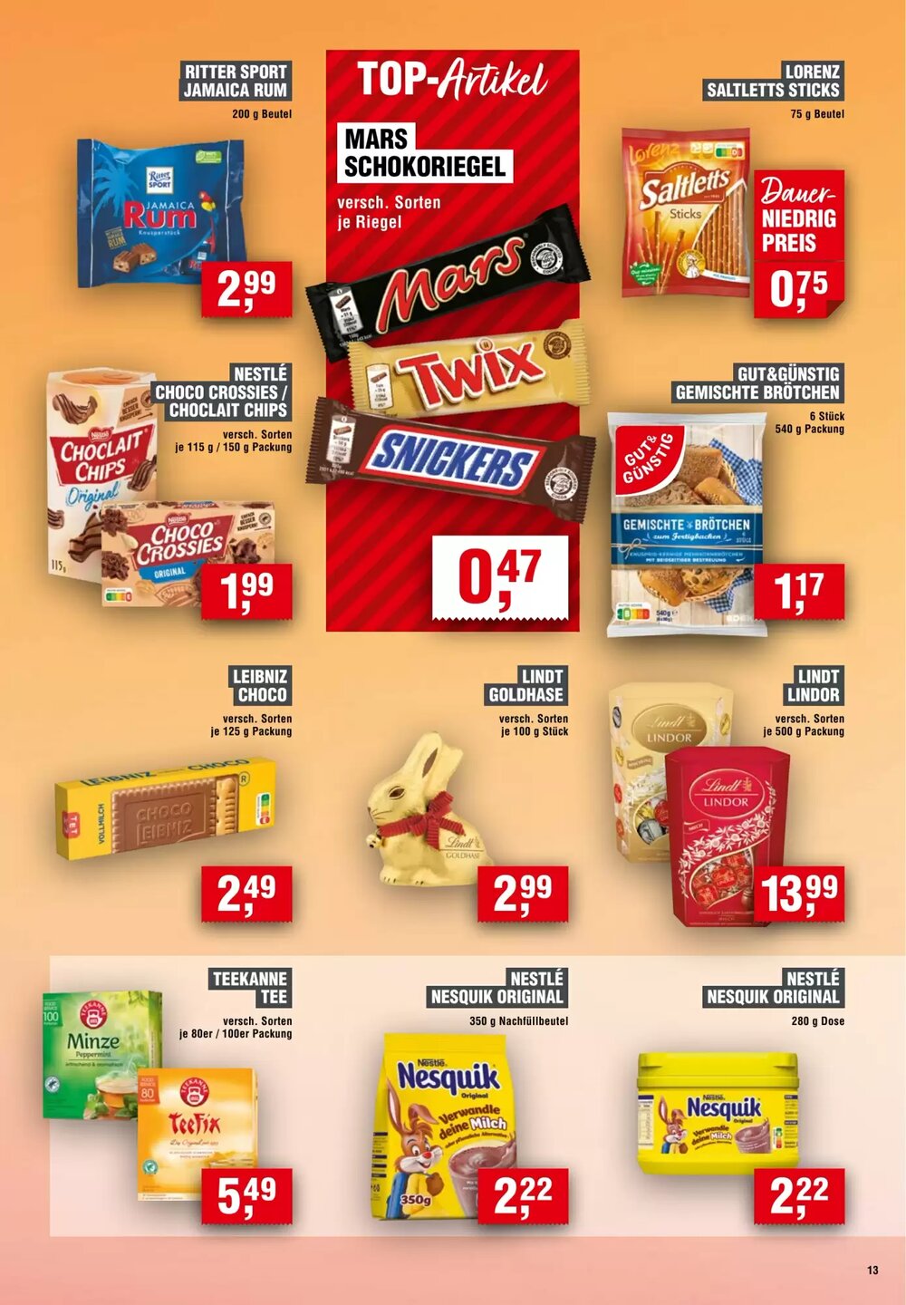 EDEKA Foodservice Prospekt (ab 26.03.2026) zum Blättern - Seite 13