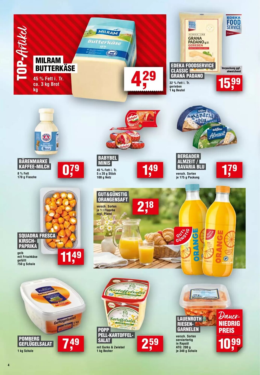 EDEKA Foodservice Prospekt (ab 26.03.2026) zum Blättern - Seite 4