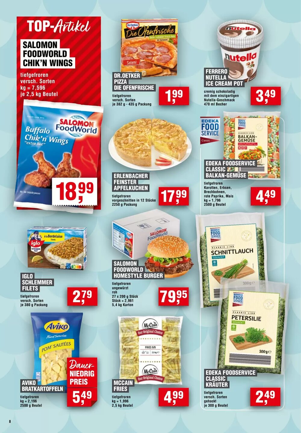 EDEKA Foodservice Prospekt (ab 26.03.2026) zum Blättern - Seite 8