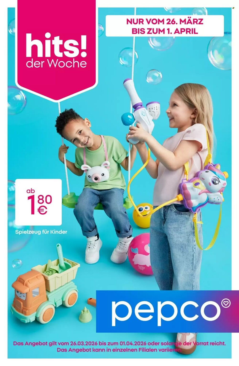 PEPCO Prospekt (ab 26.03.2026) zum Blättern - Seite 1