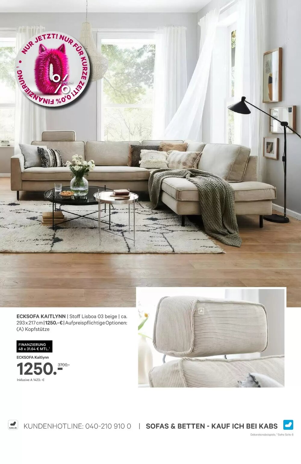 Kabs Polsterwelt Prospekt (ab 26.03.2026) zum Blättern - Seite 11