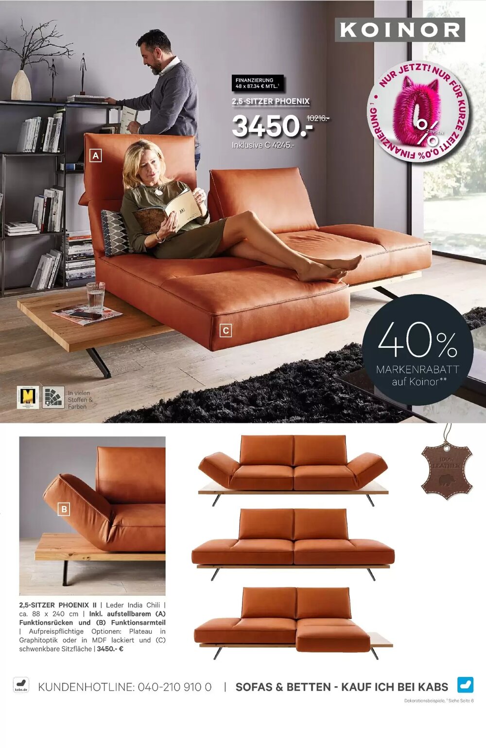 Kabs Polsterwelt Prospekt (ab 26.03.2026) zum Blättern - Seite 15
