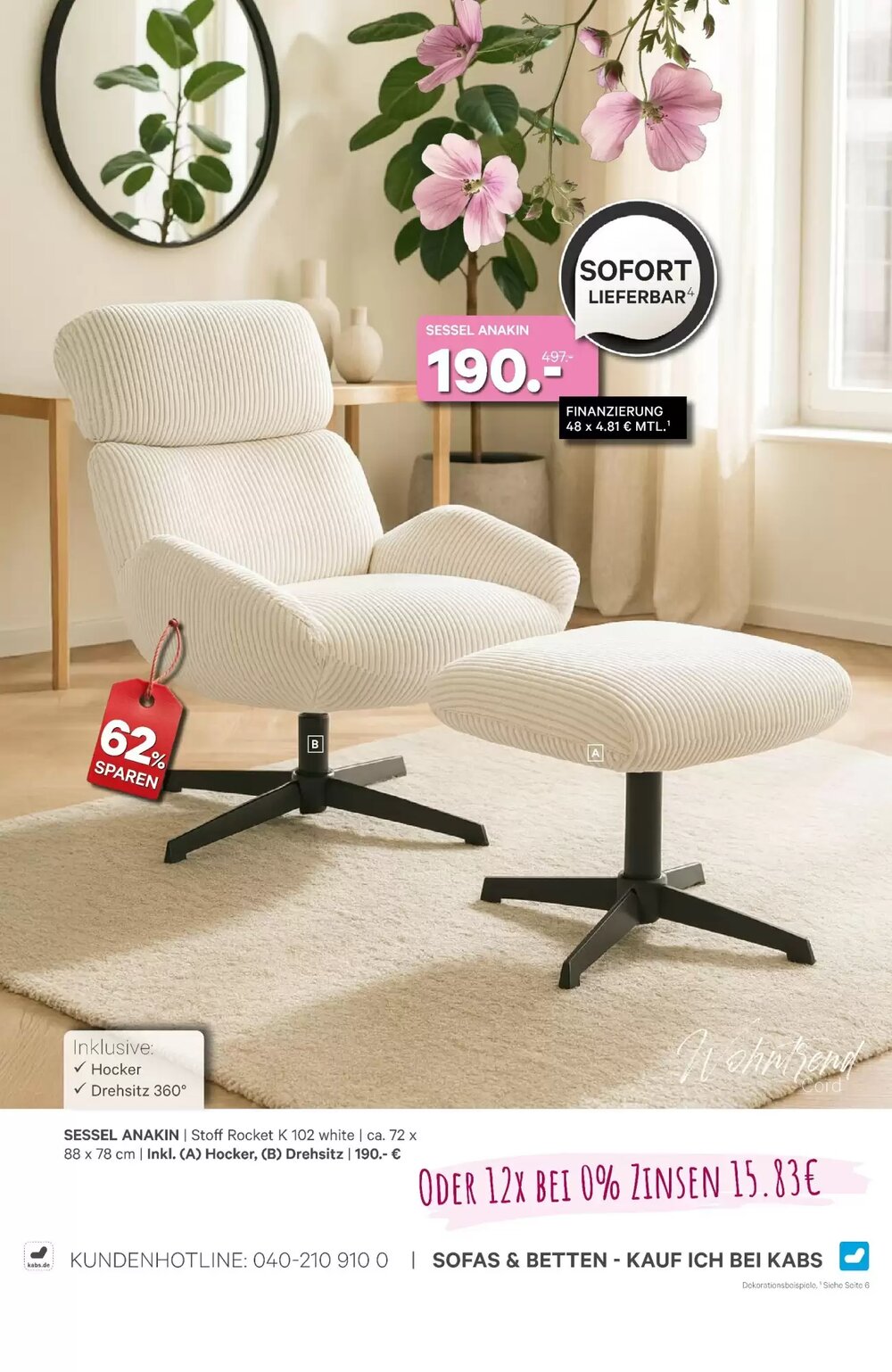 Kabs Polsterwelt Prospekt (ab 26.03.2026) zum Blättern - Seite 2