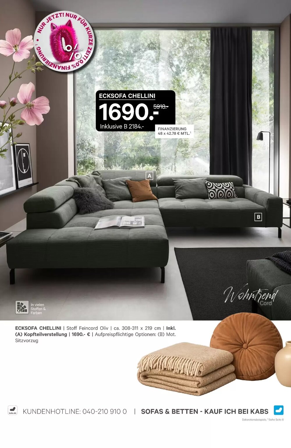 Kabs Polsterwelt Prospekt (ab 26.03.2026) zum Blättern - Seite 28