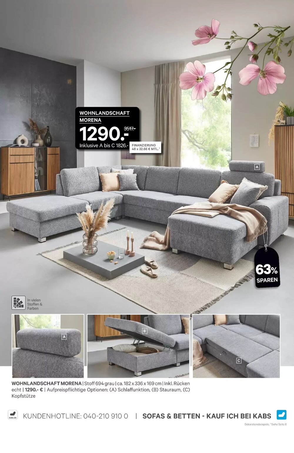 Kabs Polsterwelt Prospekt (ab 26.03.2026) zum Blättern - Seite 3