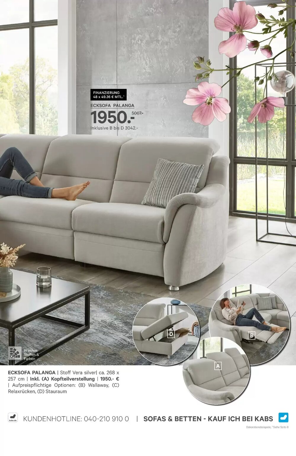 Kabs Polsterwelt Prospekt (ab 26.03.2026) zum Blättern - Seite 39