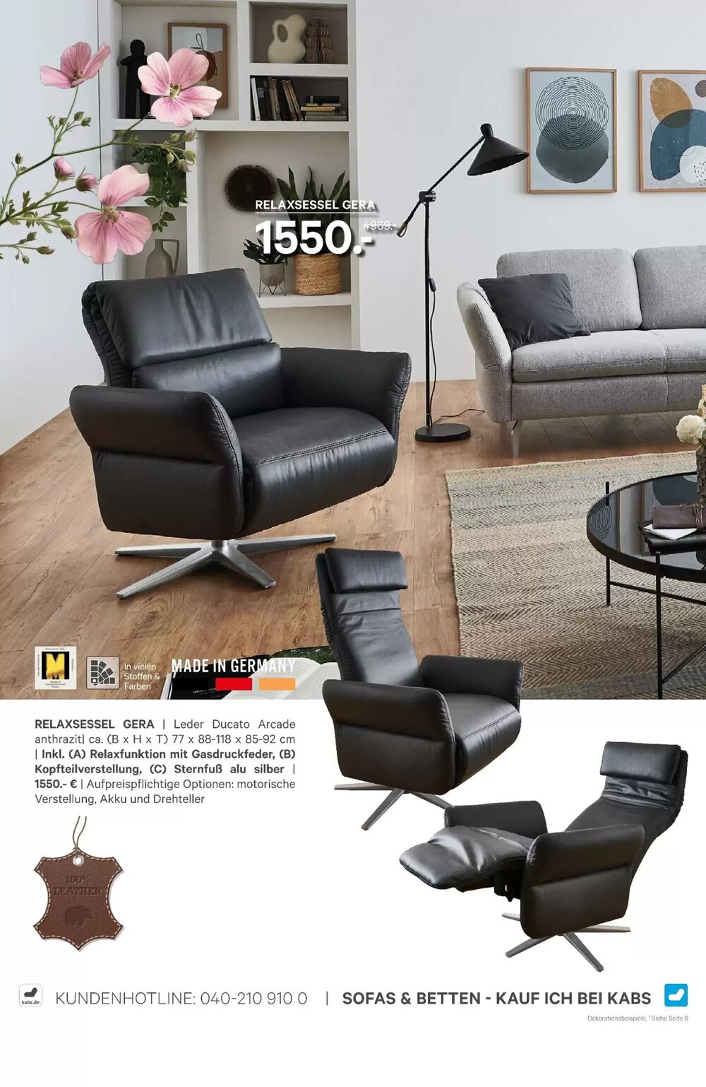 Kabs Polsterwelt Prospekt (ab 26.03.2026) zum Blättern - Seite 40
