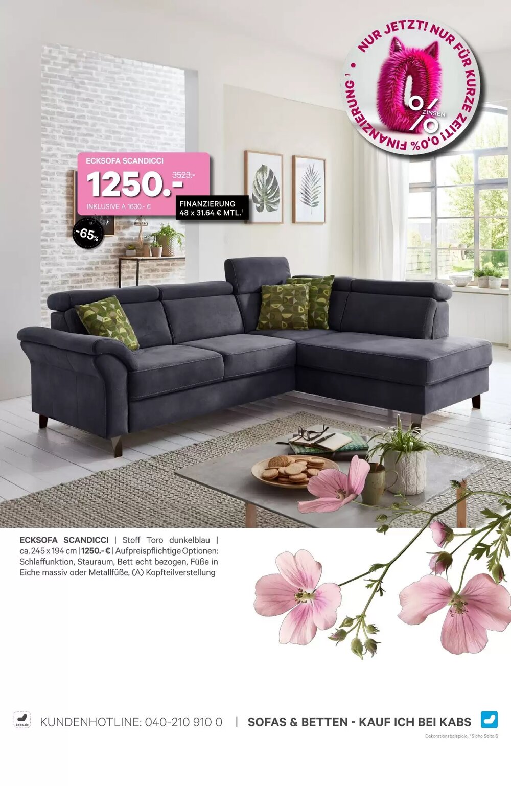 Kabs Polsterwelt Prospekt (ab 26.03.2026) zum Blättern - Seite 43