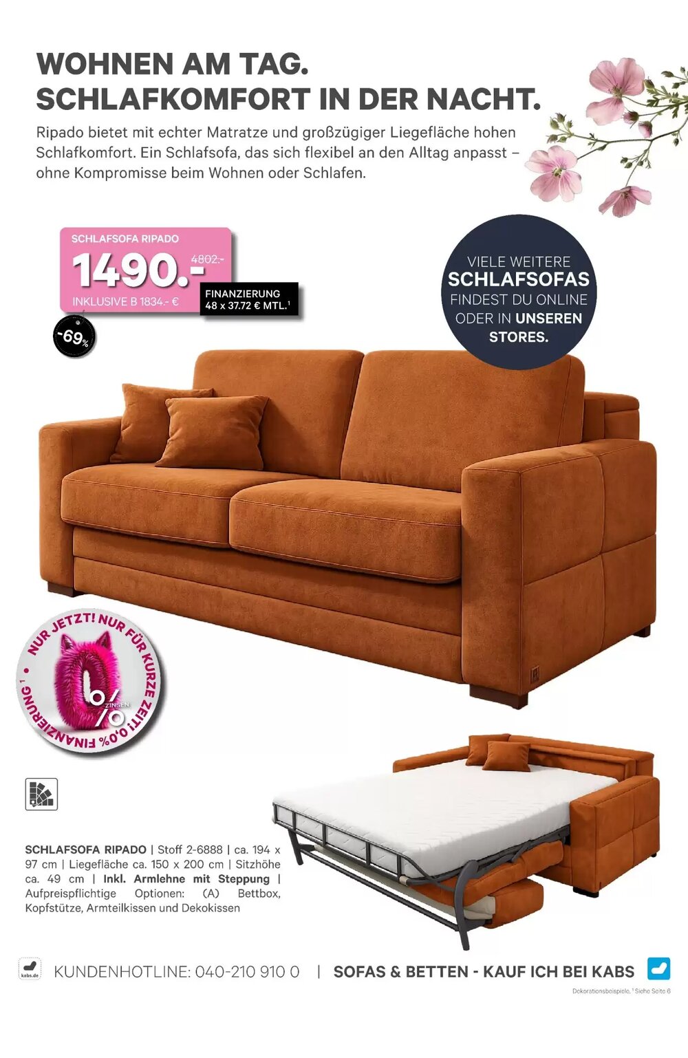Kabs Polsterwelt Prospekt (ab 26.03.2026) zum Blättern - Seite 51