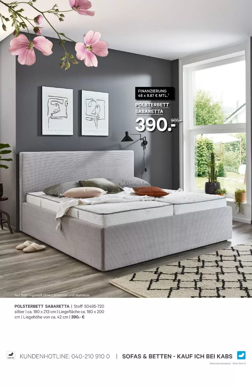 Kabs Polsterwelt Prospekt (ab 26.03.2026) zum Blättern - Seite 54