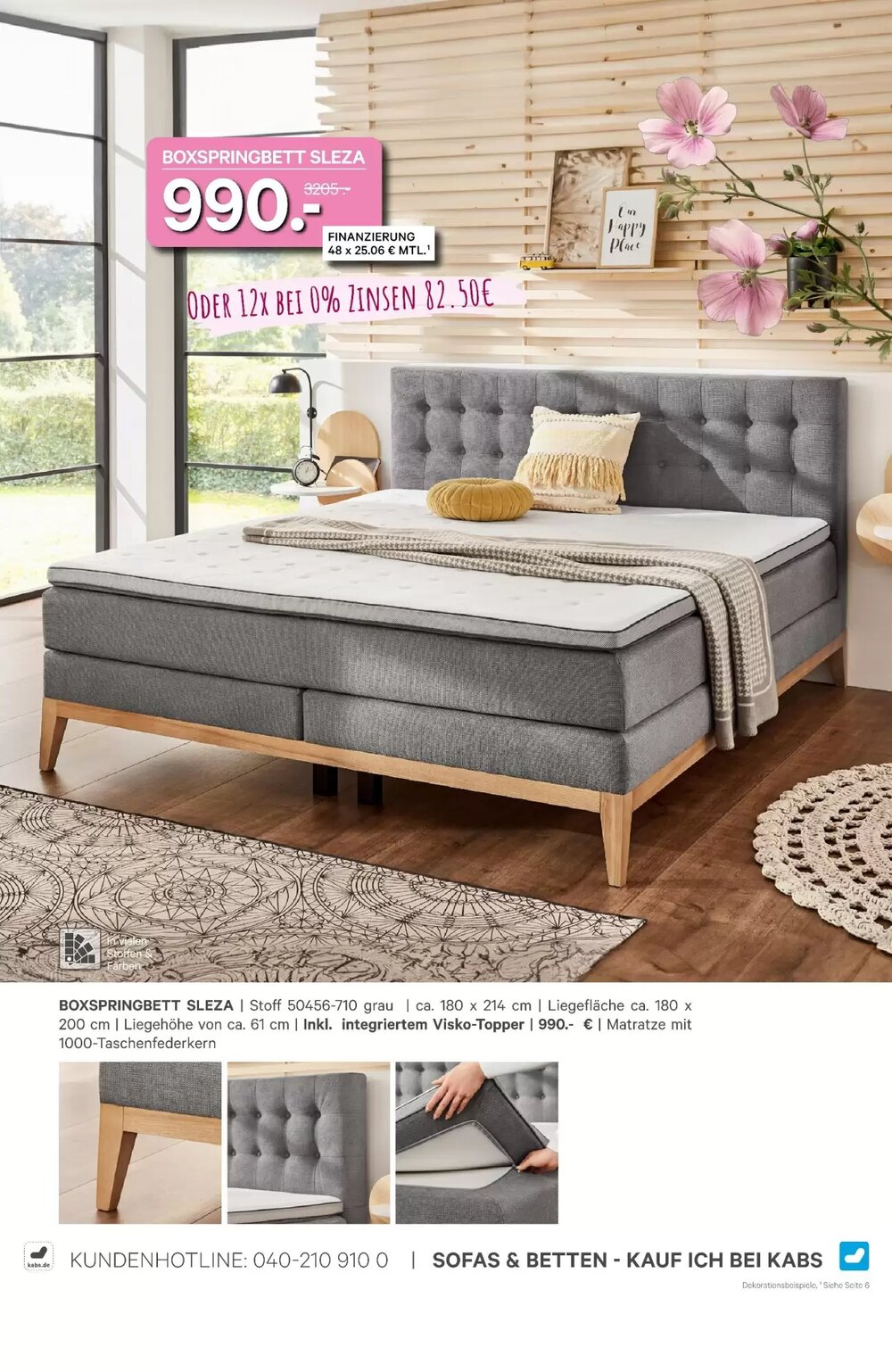 Kabs Polsterwelt Prospekt (ab 26.03.2026) zum Blättern - Seite 59