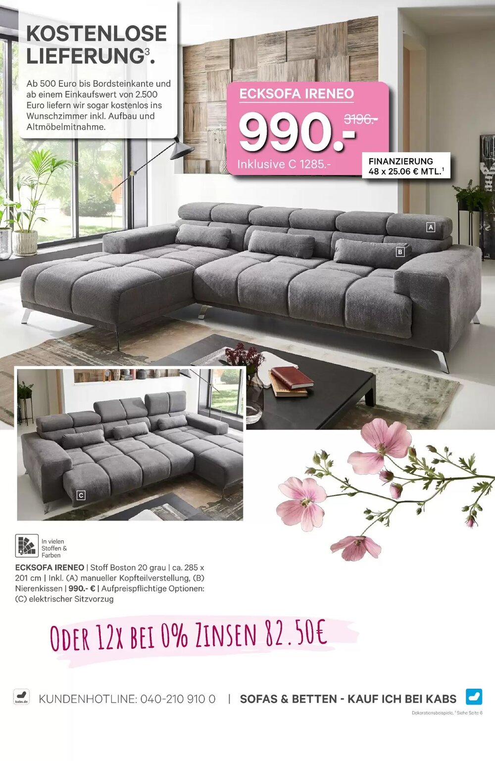 Kabs Polsterwelt Prospekt (ab 26.03.2026) zum Blättern - Seite 6