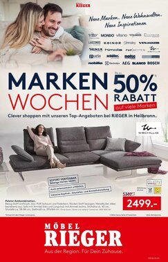Möbel Rieger Prospekt (ab 26.03.2026) zum Blättern