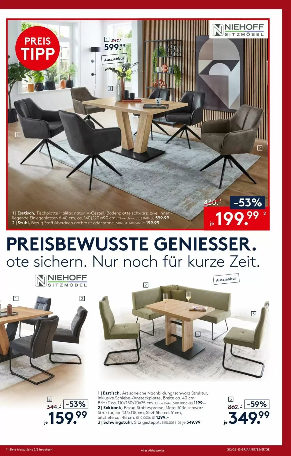 Möbel Rieger Prospekt (ab 26.03.2026) zum Blättern - Seite 13