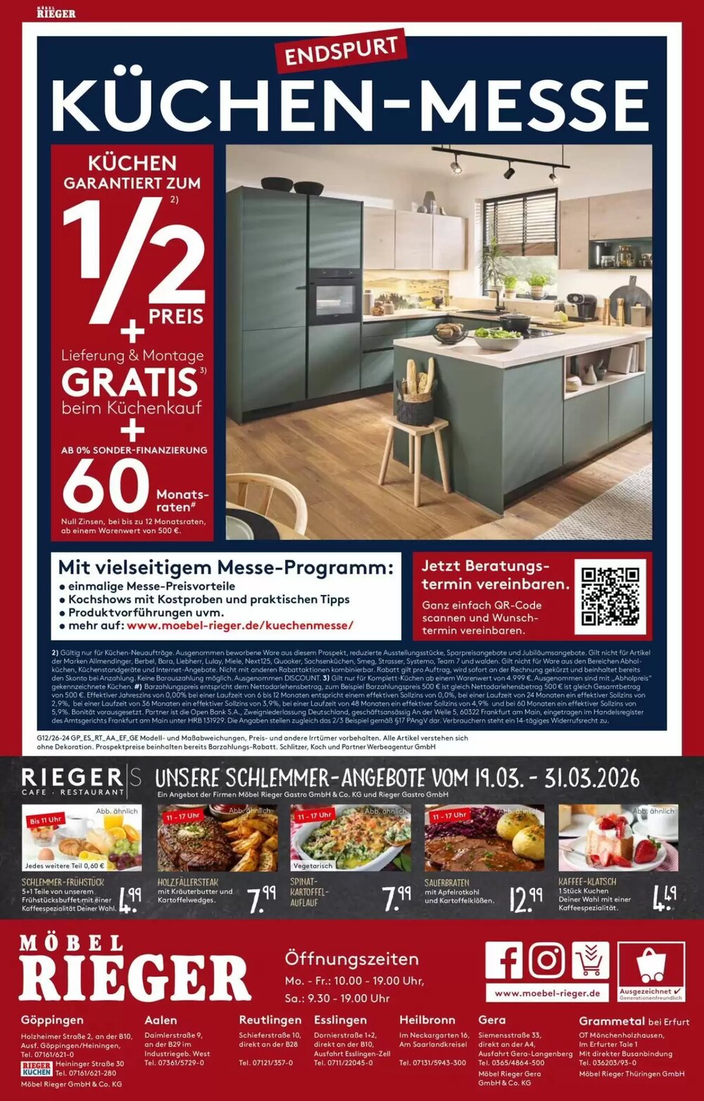 Möbel Rieger Prospekt (ab 26.03.2026) zum Blättern - Seite 24