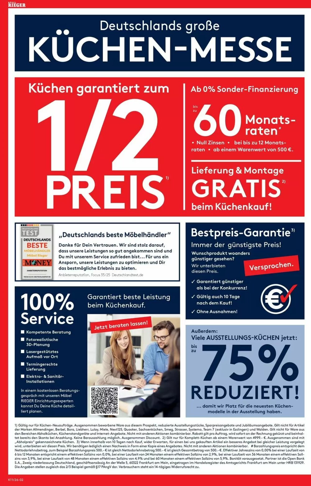 Möbel Rieger Prospekt (ab 26.03.2026) zum Blättern - Seite 2