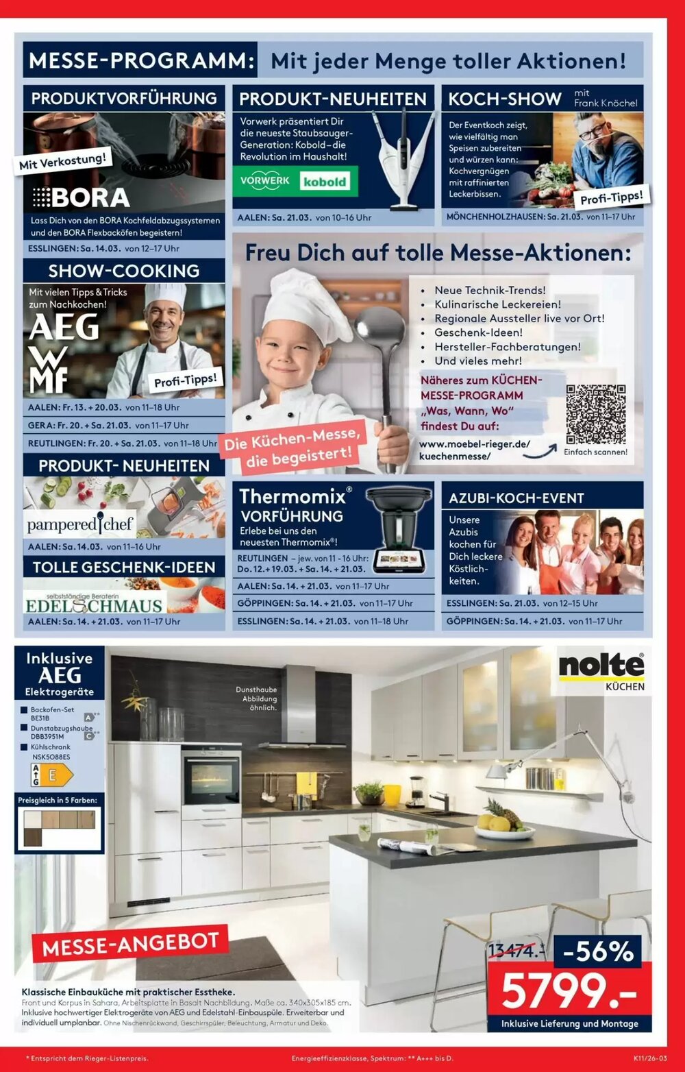 Möbel Rieger Prospekt (ab 26.03.2026) zum Blättern - Seite 3