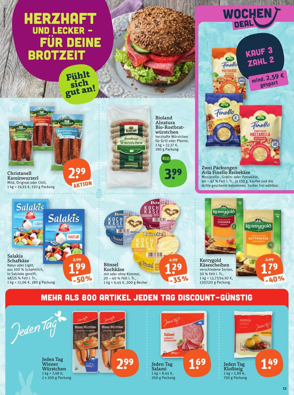 tegut Prospekt (ab 27.03.2026) zum Blättern - Seite 13