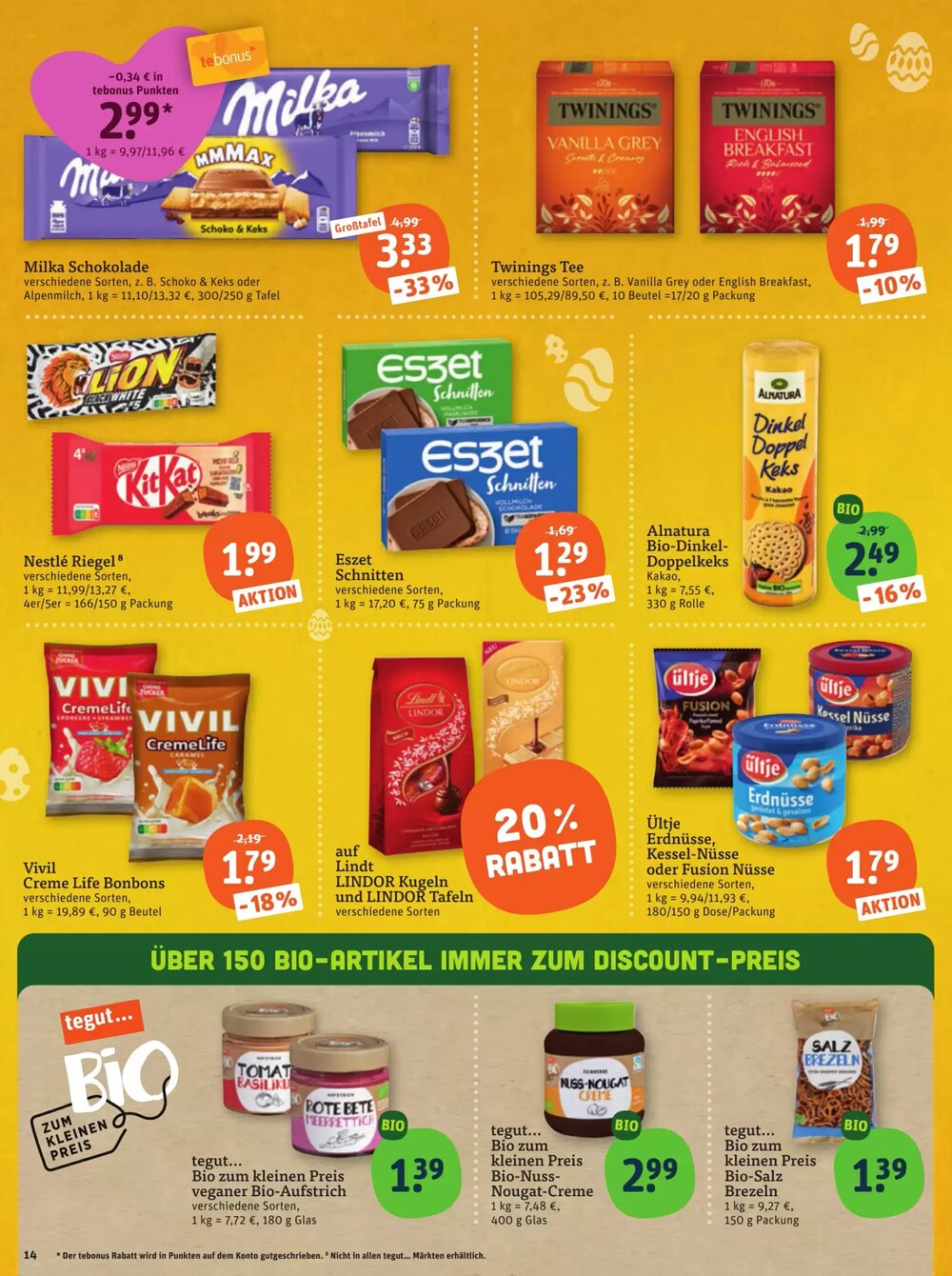 tegut Prospekt (ab 27.03.2026) zum Blättern - Seite 16