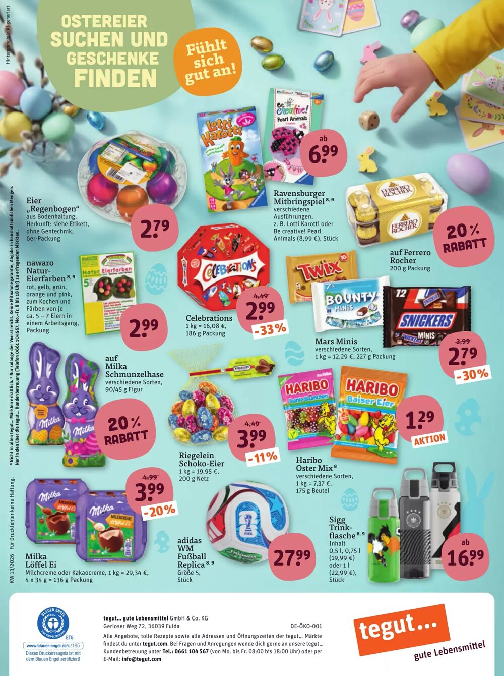 tegut Prospekt (ab 27.03.2026) zum Blättern - Seite 23