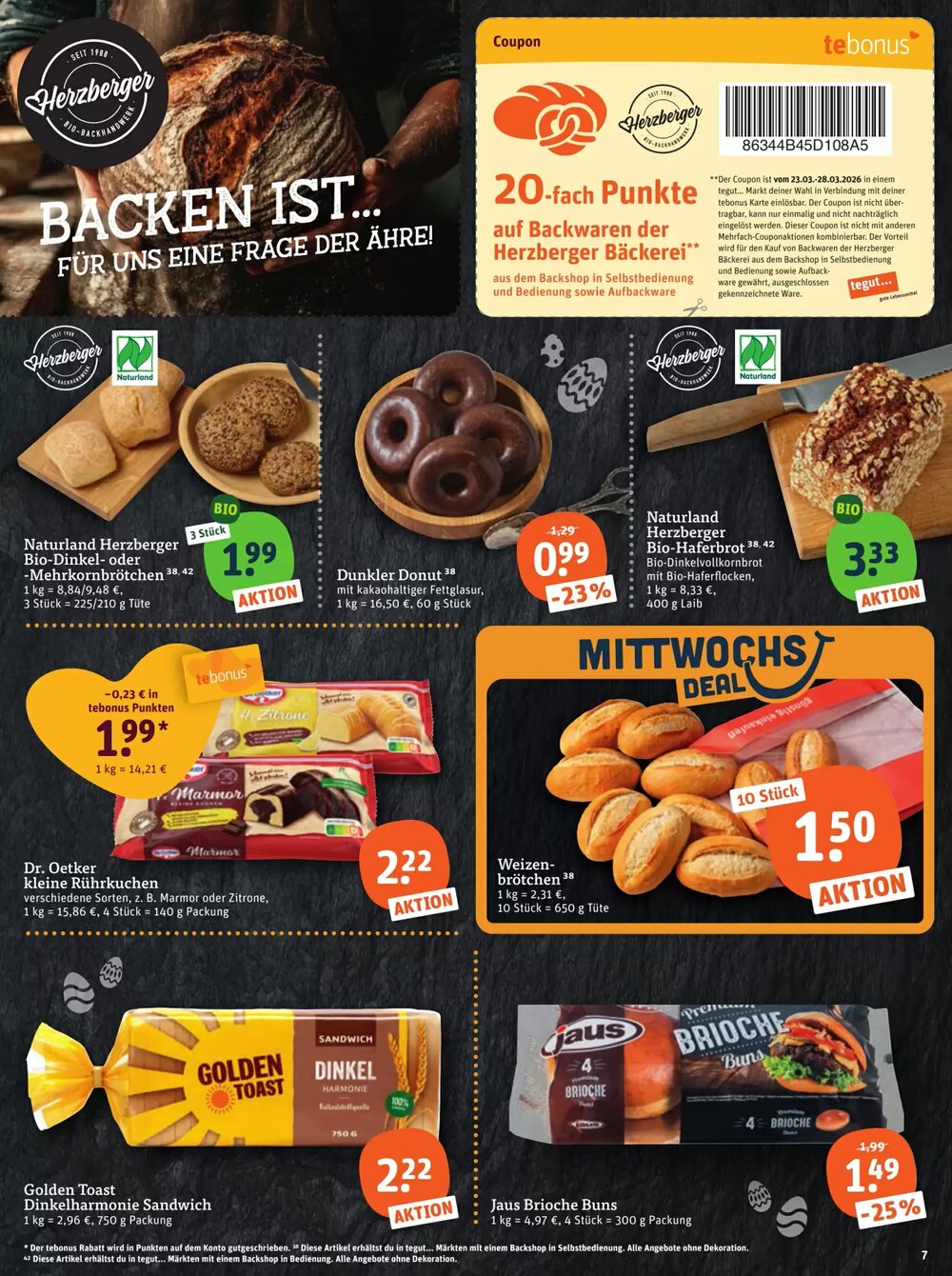 tegut Prospekt (ab 27.03.2026) zum Blättern - Seite 9