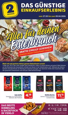 2Brüder Prospekt (ab 27.03.2026) zum Blättern