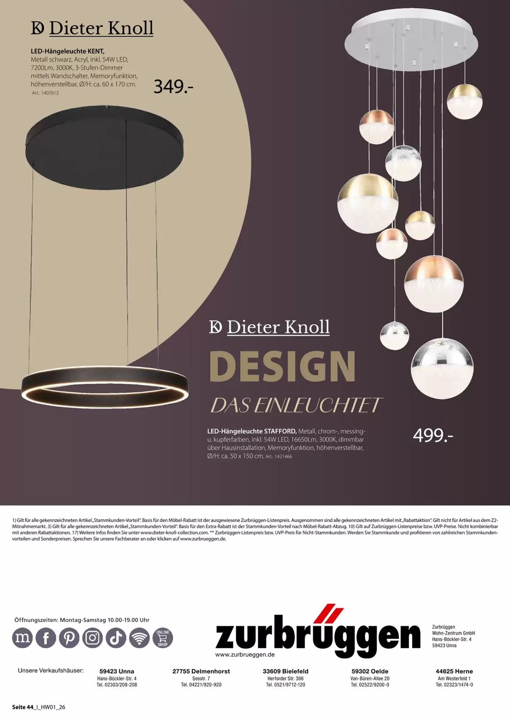 Zurbrüggen Prospekt (ab 27.03.2026) zum Blättern - Seite 44
