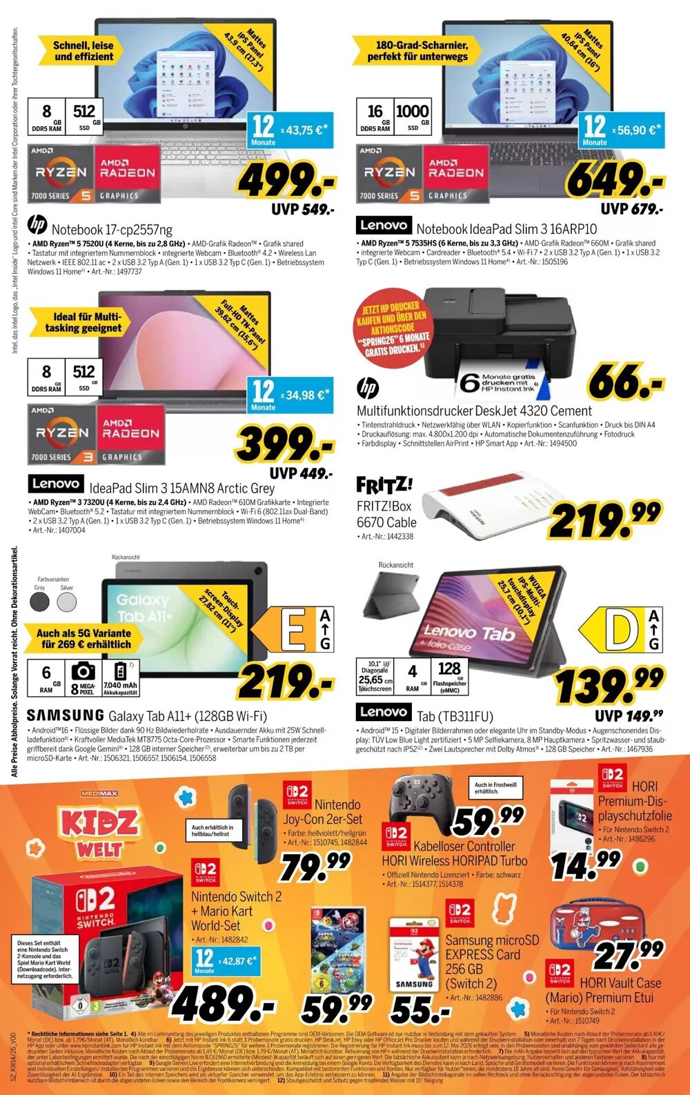 MEDIMAX Prospekt (ab 27.03.2026) zum Blättern - Seite 2