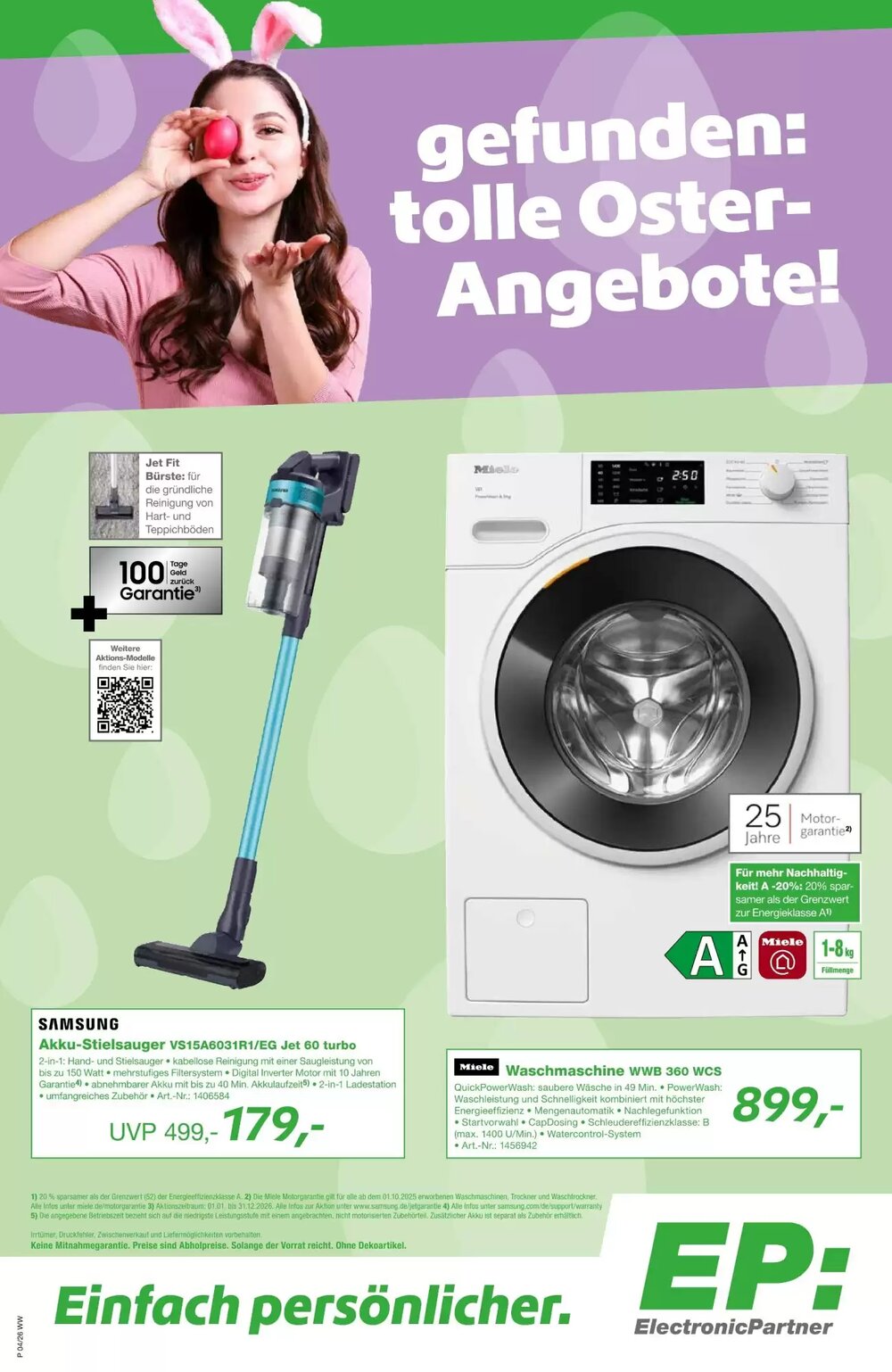 EP Prospekt (ab 27.03.2026) zum Blättern - Seite 1