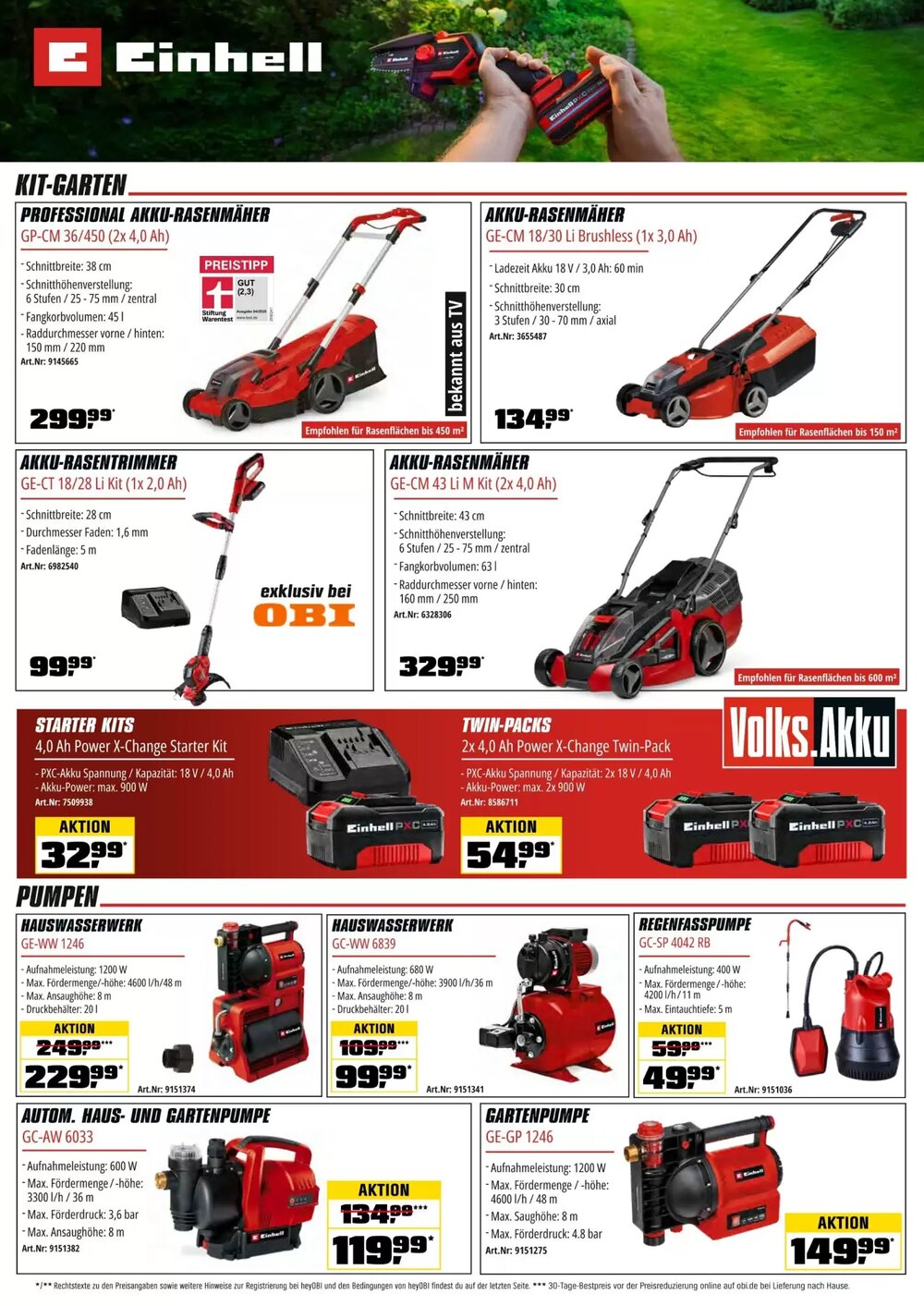 OBI Prospekt (ab 27.03.2026) zum Blättern - Seite 17