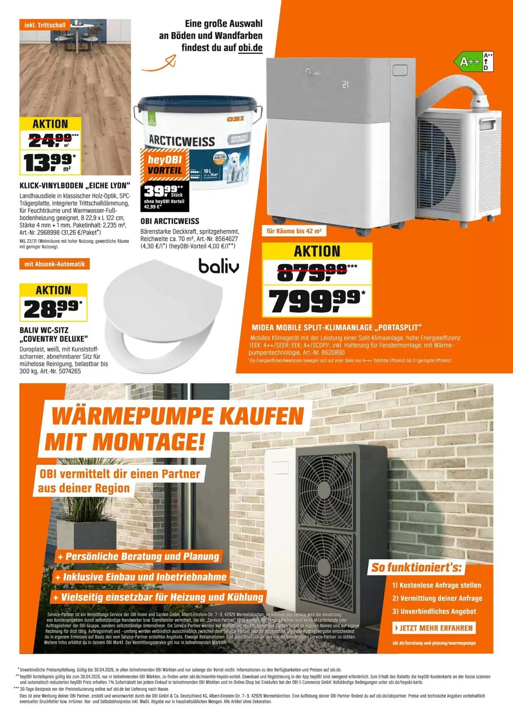 OBI Prospekt (ab 27.03.2026) zum Blättern - Seite 21