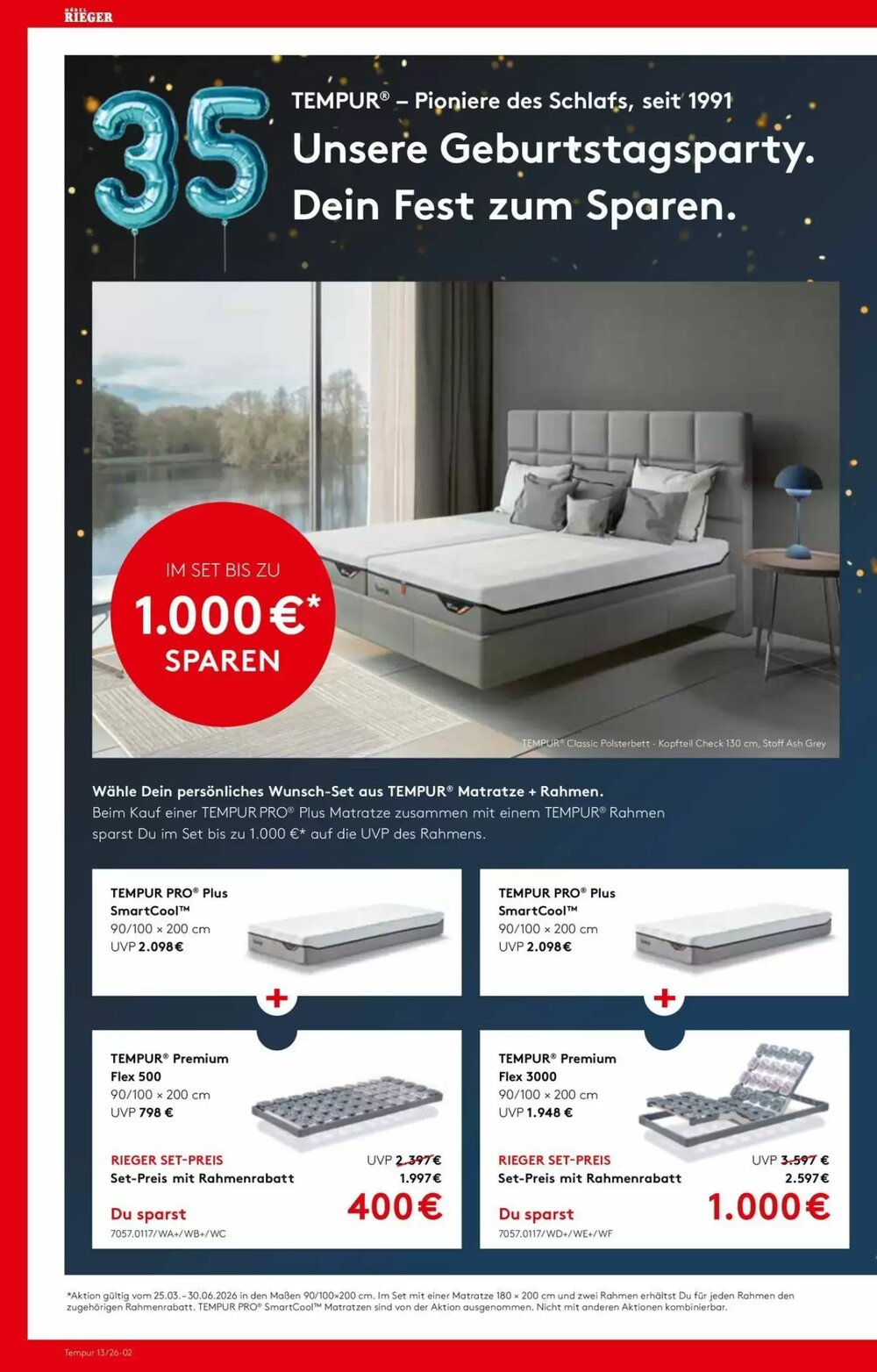 Möbel Rieger Prospekt (ab 27.03.2026) zum Blättern - Seite 2