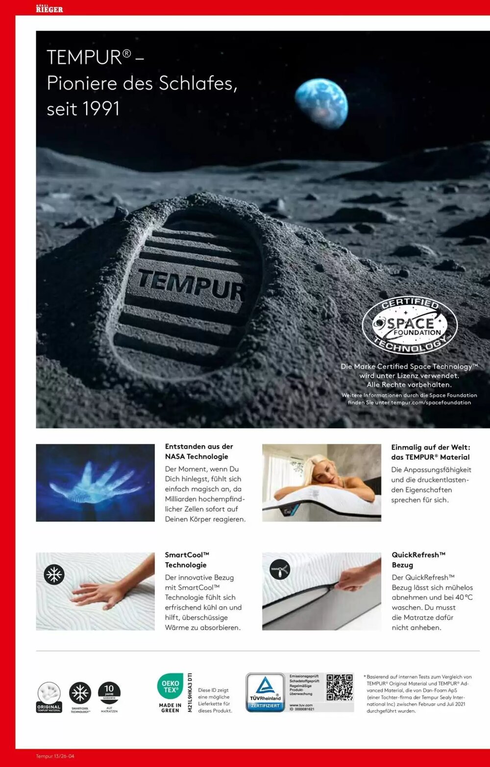 Möbel Rieger Prospekt (ab 27.03.2026) zum Blättern - Seite 4