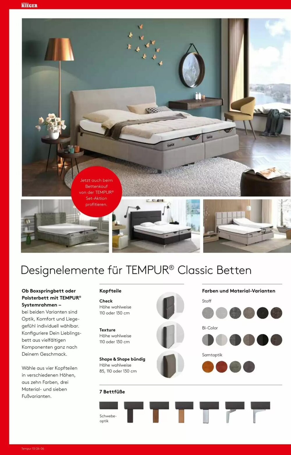 Möbel Rieger Prospekt (ab 27.03.2026) zum Blättern - Seite 6