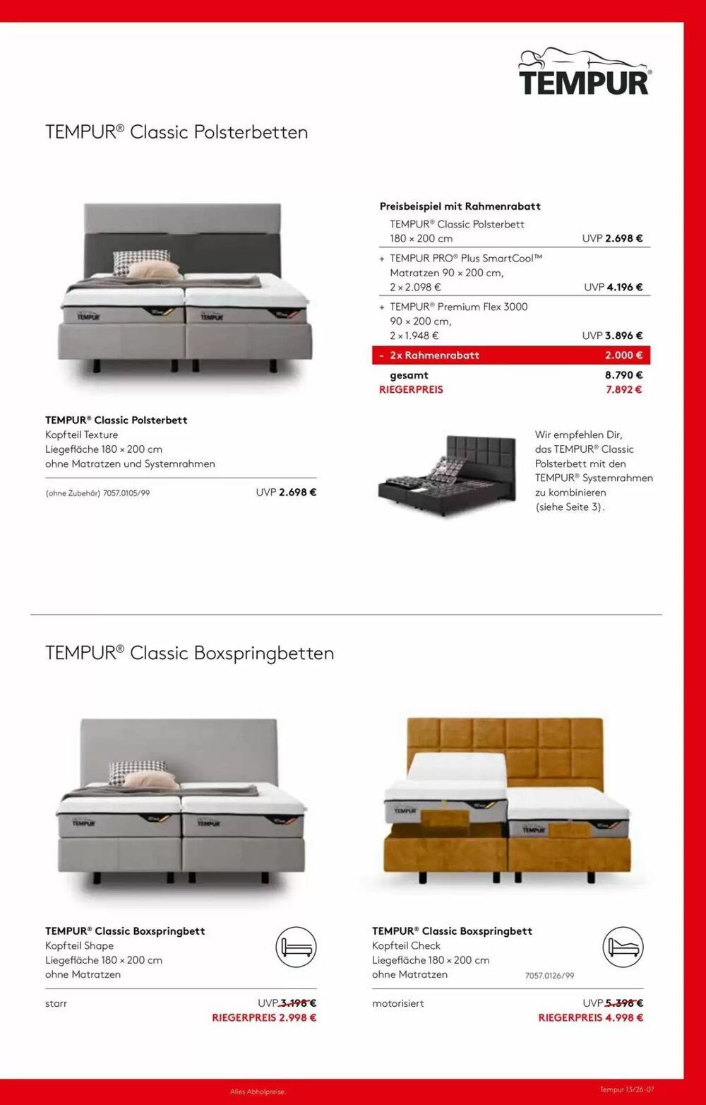 Möbel Rieger Prospekt (ab 27.03.2026) zum Blättern - Seite 7