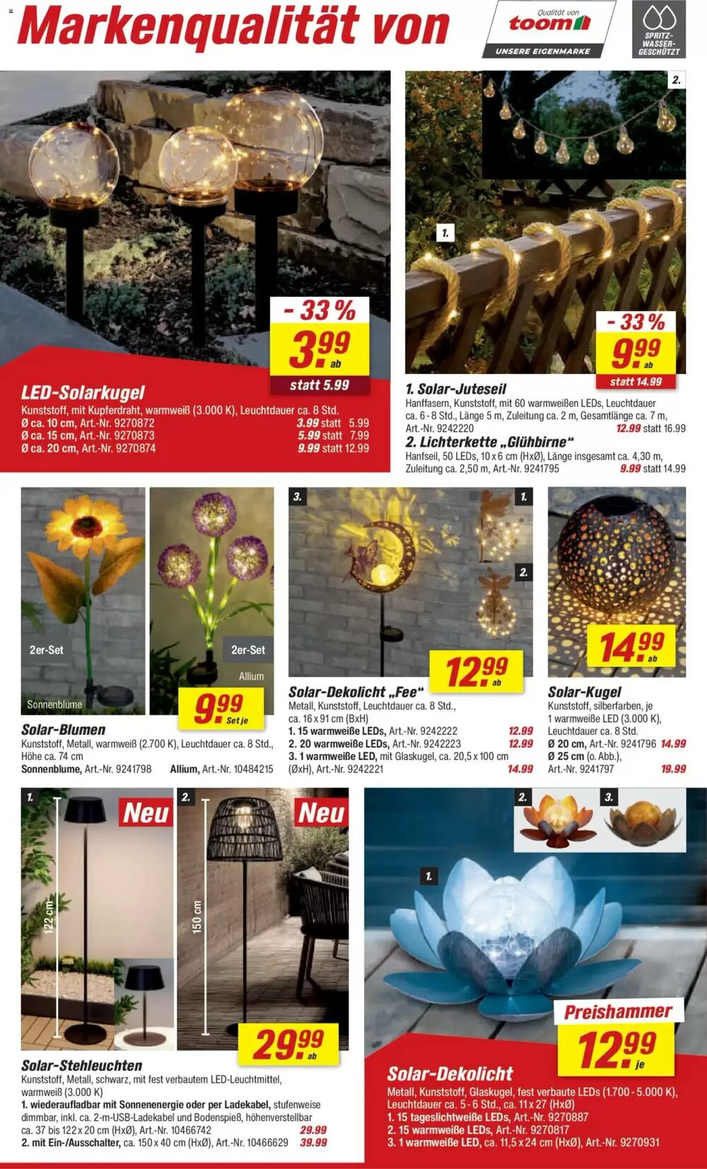 toom Baumarkt Prospekt (ab 28.03.2026) zum Blättern - Seite 10