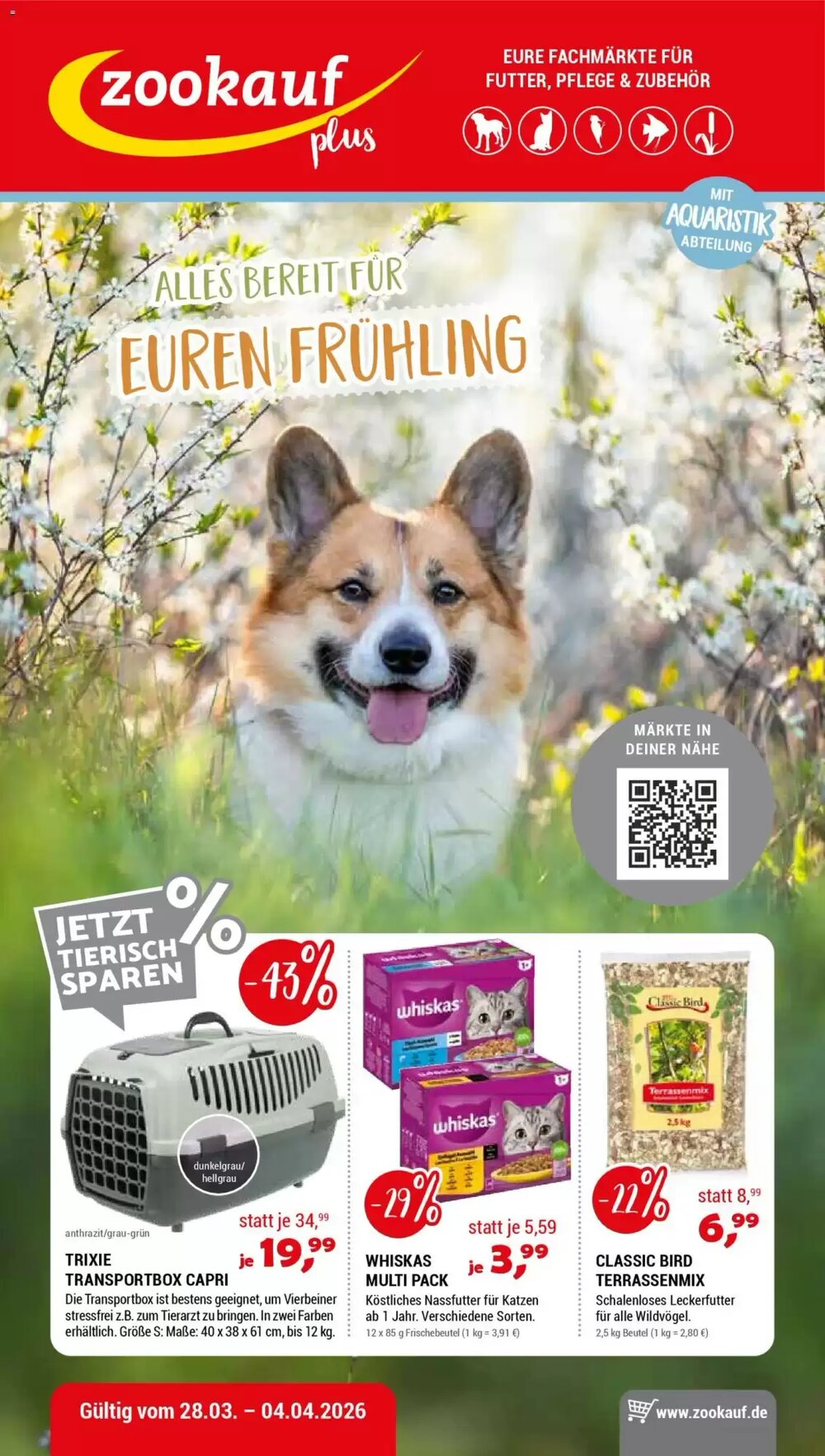 Zookauf Prospekt (ab 28.03.2026) zum Blättern - Seite 1