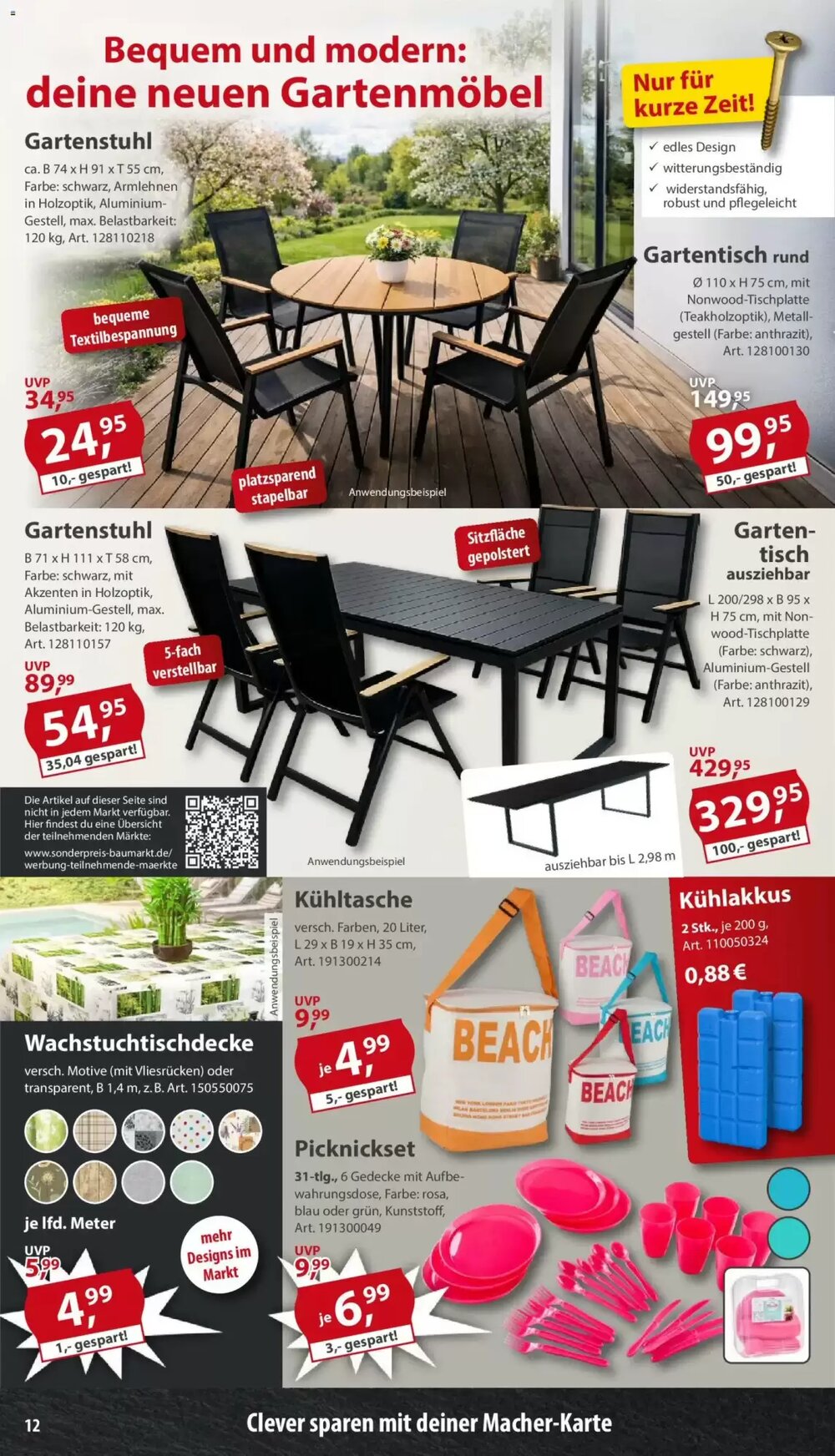 Sonderpreis Baumarkt Prospekt (ab 28.03.2026) zum Blättern - Seite 12