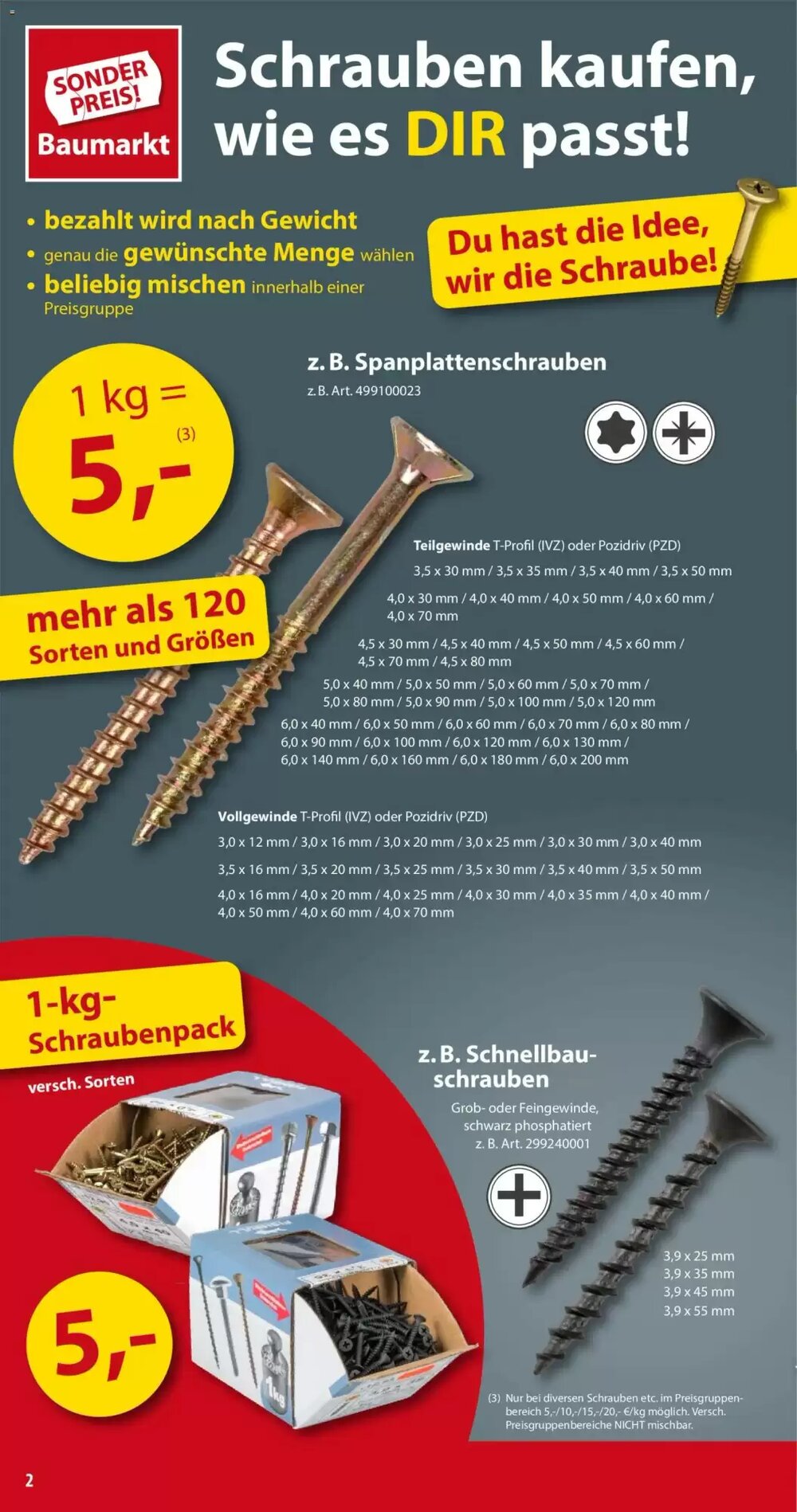 Sonderpreis Baumarkt Prospekt (ab 28.03.2026) zum Blättern - Seite 2