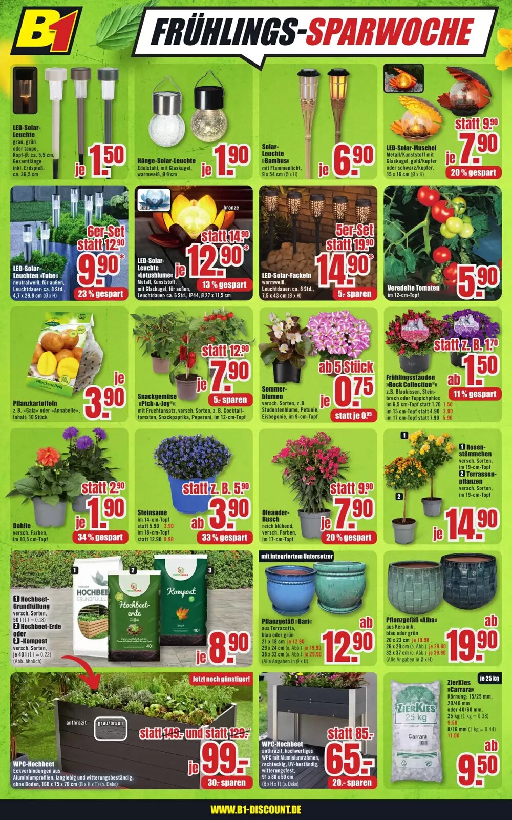 B1 Discount Baumarkt Prospekt (ab 28.03.2026) zum Blättern - Seite 4