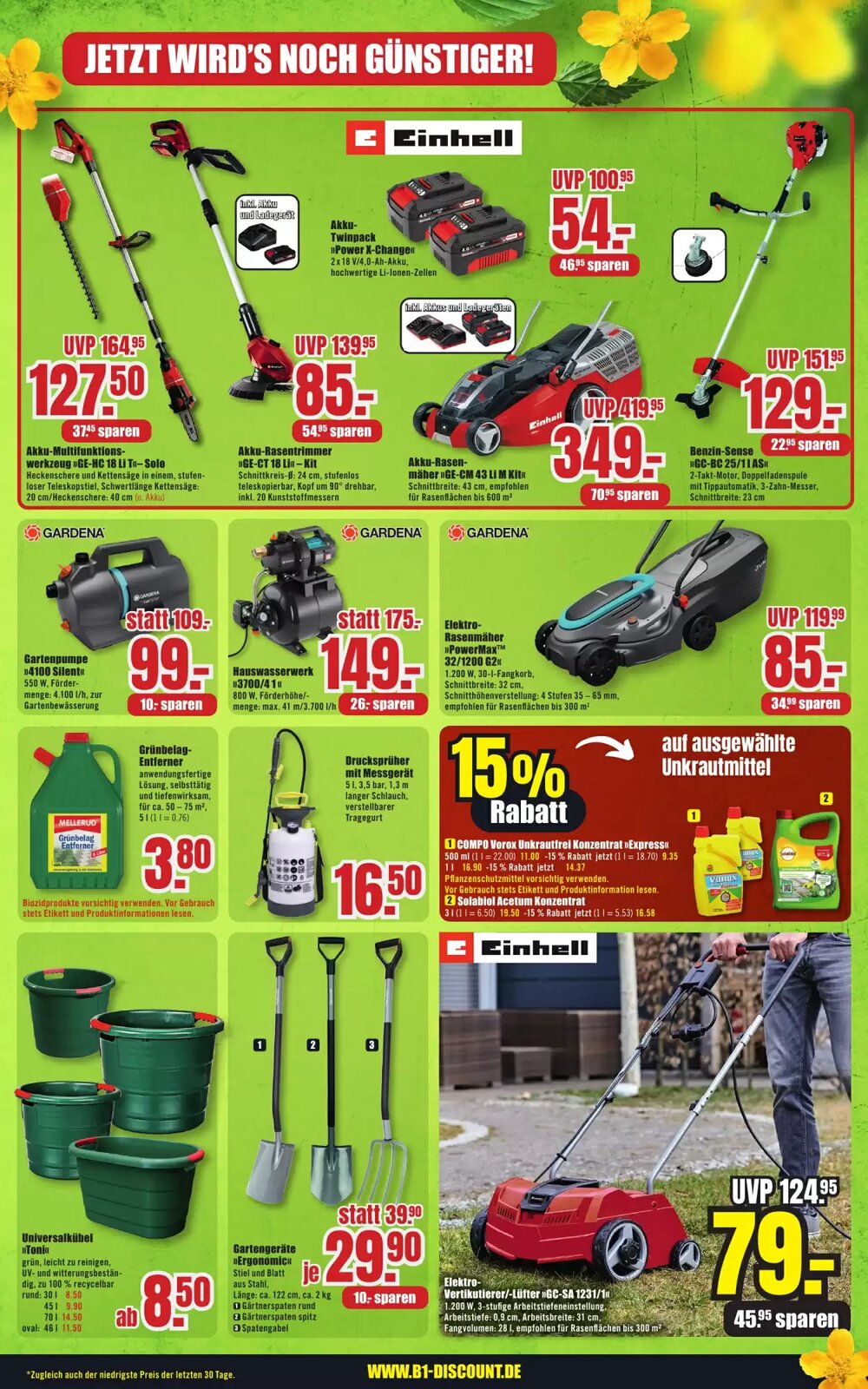 B1 Discount Baumarkt Prospekt (ab 28.03.2026) zum Blättern - Seite 7