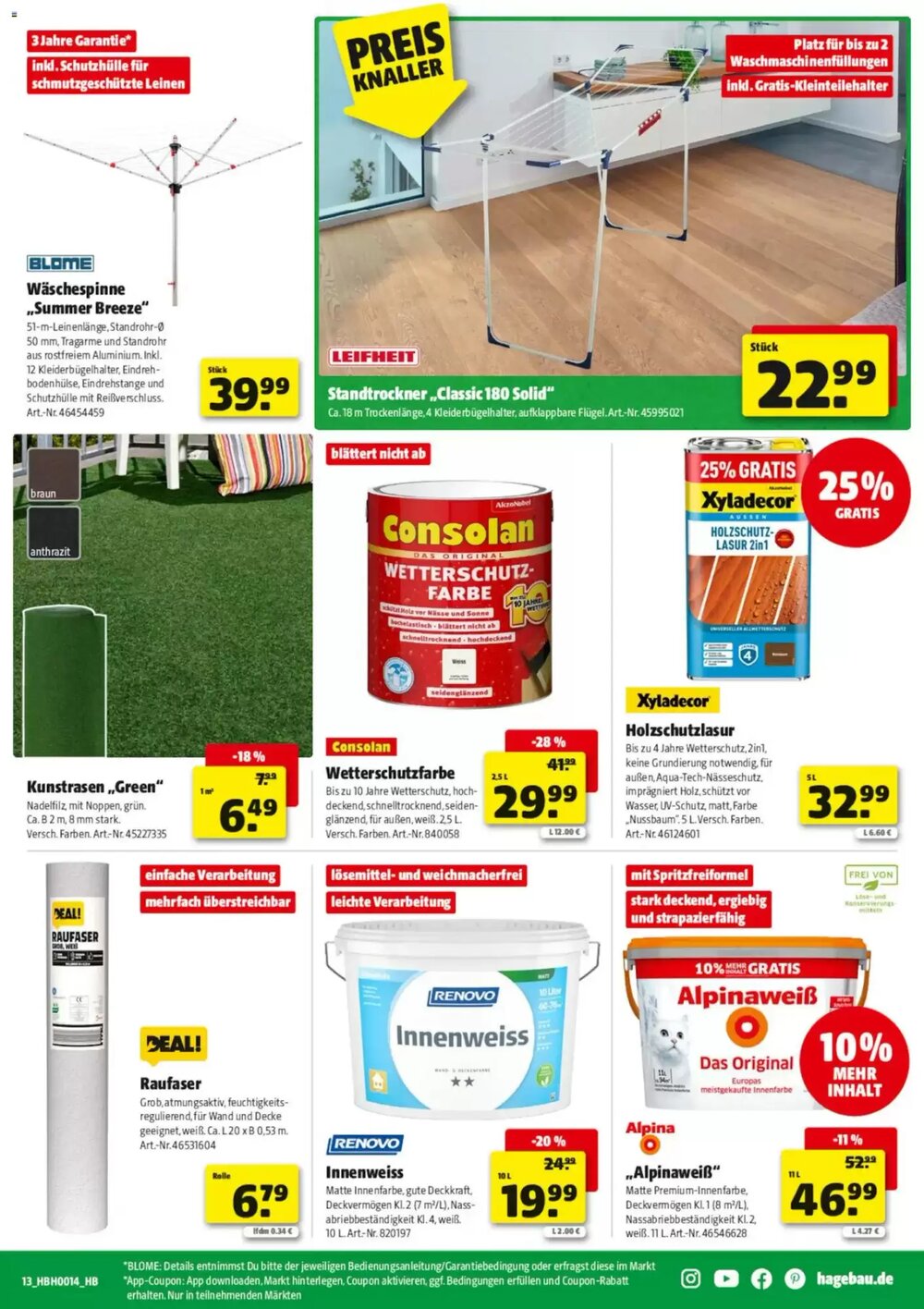 Hagebau Prospekt (ab 28.03.2026) zum Blättern - Seite 13