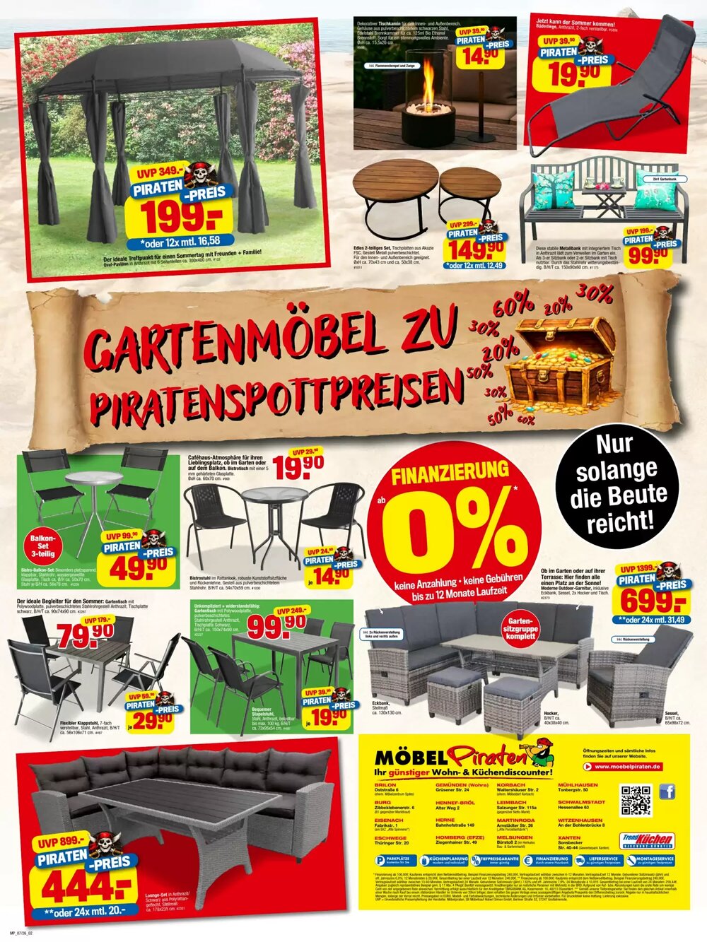 Möbelpiraten Prospekt (ab 28.03.2026) zum Blättern - Seite 2