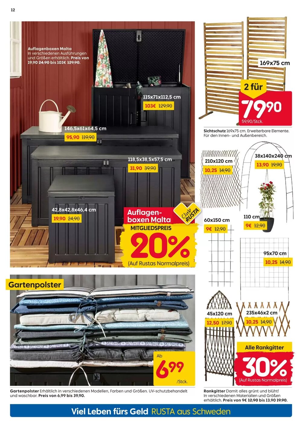 Rusta Prospekt (ab 28.03.2026) zum Blättern - Seite 12