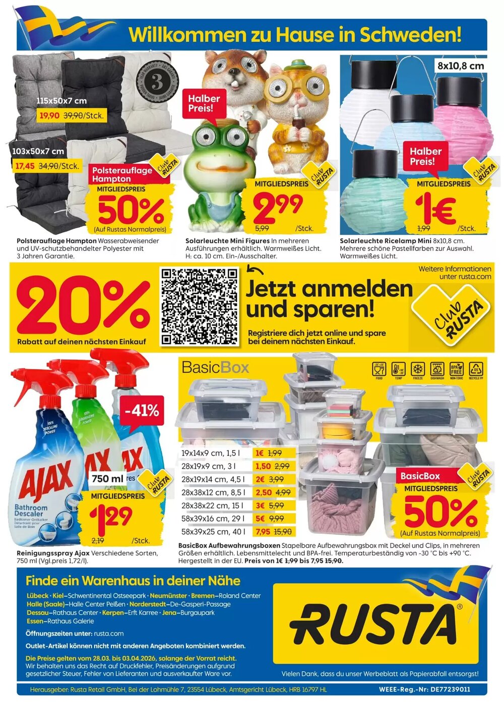 Rusta Prospekt (ab 28.03.2026) zum Blättern - Seite 16