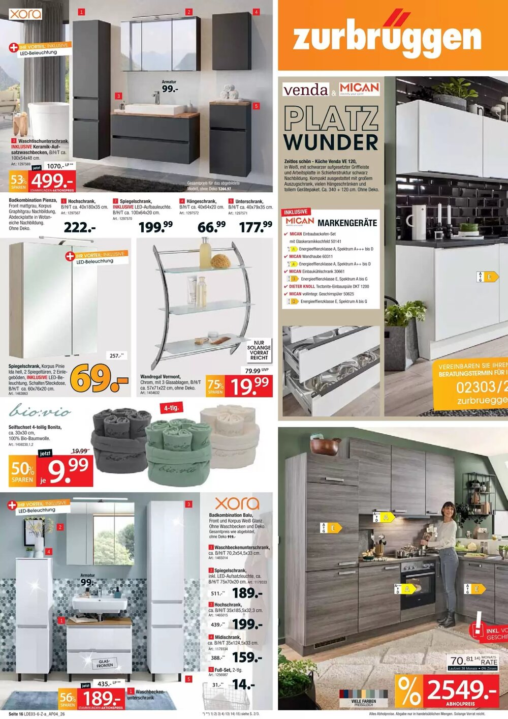 Zurbrüggen Prospekt (ab 28.03.2026) zum Blättern - Seite 16