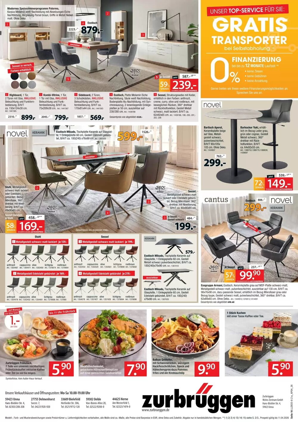 Zurbrüggen Prospekt (ab 28.03.2026) zum Blättern - Seite 20