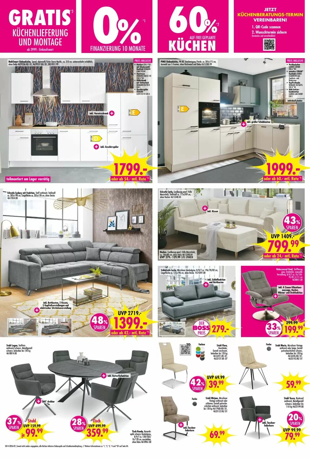 Möbel Boss Prospekt (ab 28.03.2026) zum Blättern - Seite 2