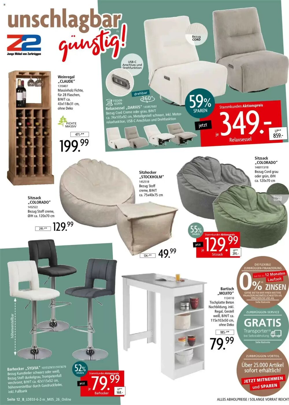 Zurbrüggen Prospekt (ab 28.03.2026) zum Blättern - Seite 16