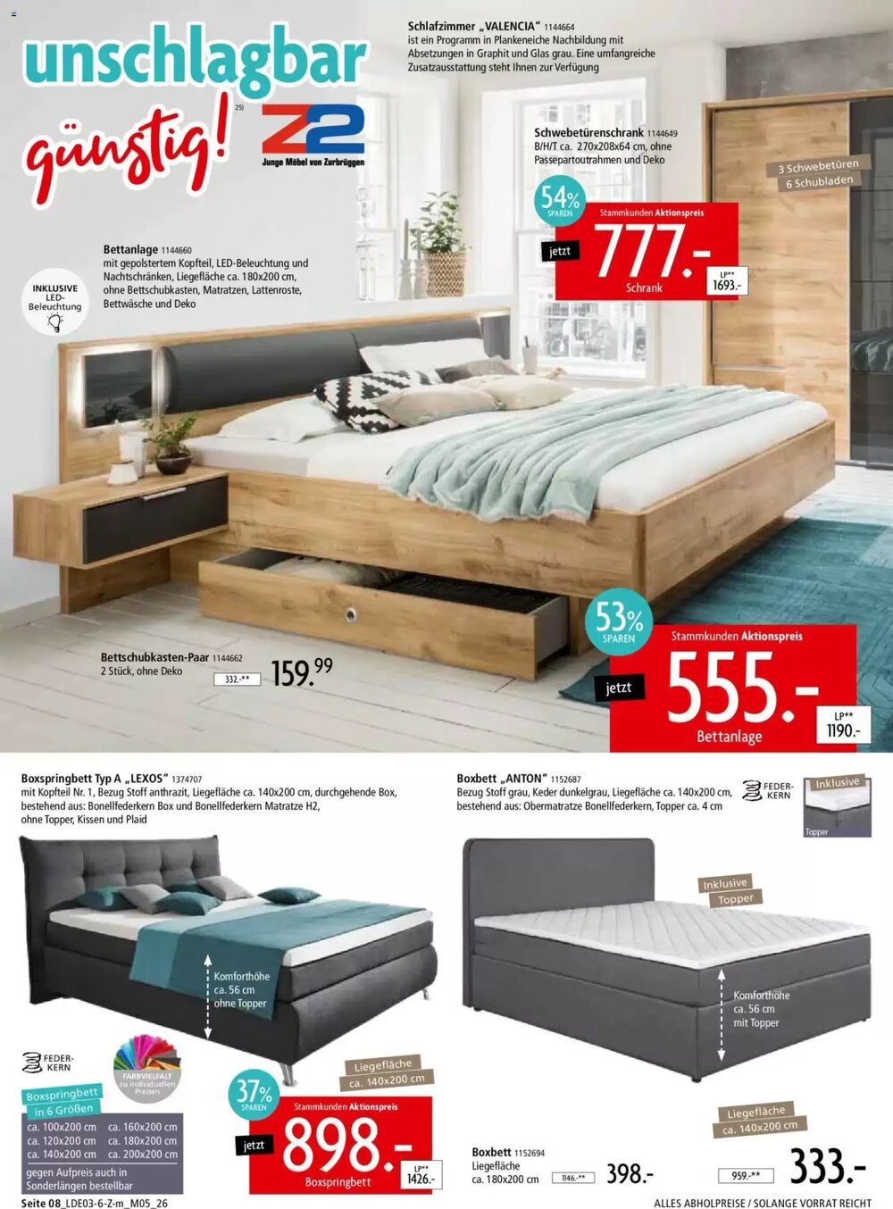 Zurbrüggen Prospekt (ab 28.03.2026) zum Blättern - Seite 8